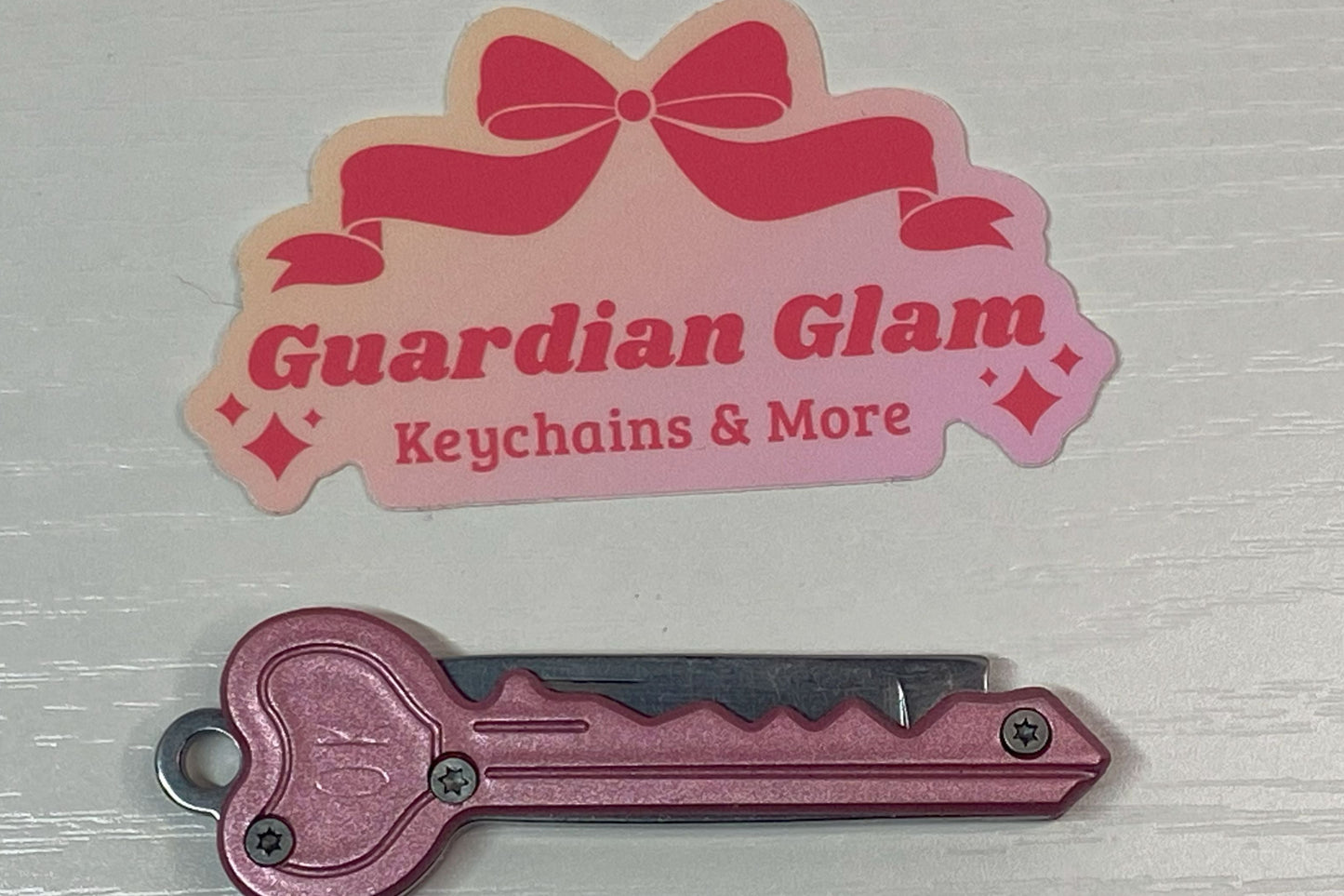 Pink Keyblade Heart