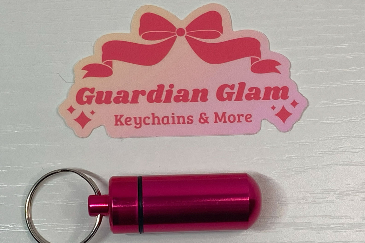 Pink Pill Holder