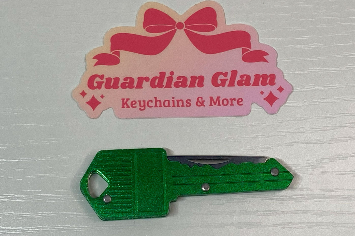 Green Keyblade Knife 