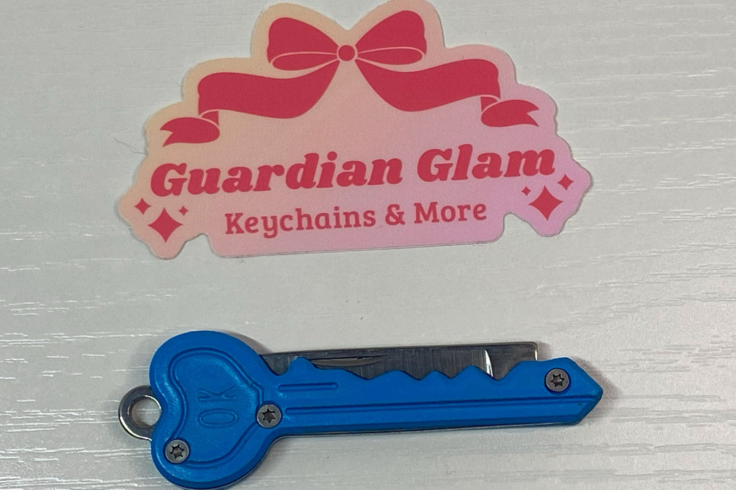 Blue Keyblade Heart 
