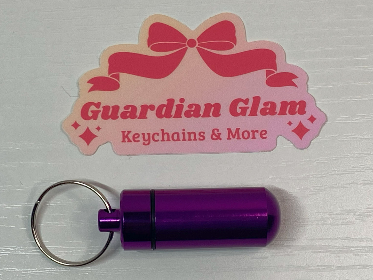 Purple Pill Holder 