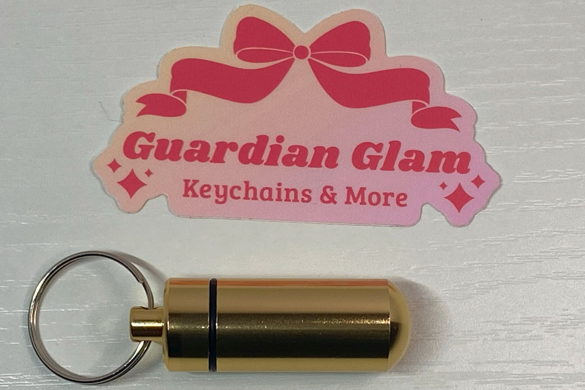 Gold Pill Holder 